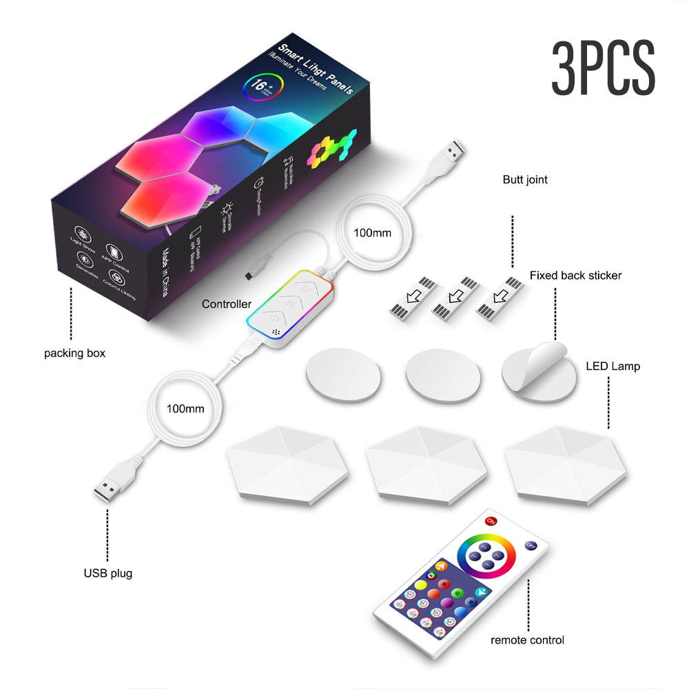 Hexogen RGB Wall Light