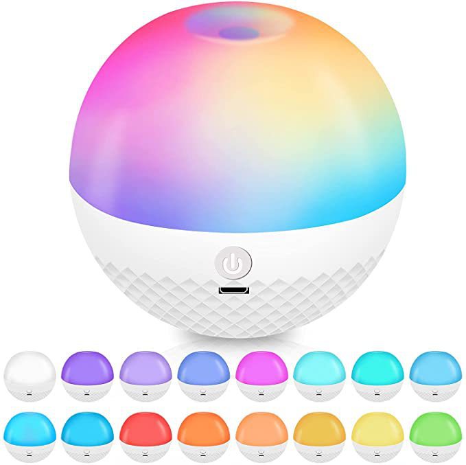 Round Color Table Lamp